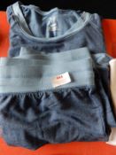 *Jessabelle Size: M Light Blue Pajamas Set