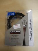 *Kirkland Signature Men's Reversible Belt Size: 36