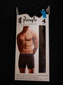 *Pringle Classic Boxers Size: L 4pk