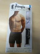 *Pringle Classic Boxers Size: L 4pk