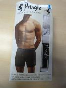 *Pringle Classic Boxers Size: L 4pk