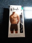 *Pringle Classic Boxers Size: L 4pk