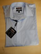 *Kirkland Signature Custom Fit Light Blue Shirt Size: 15.5 Neck, 34/35 Chest