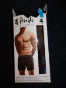 *Pringle Classic Boxers Size: L 4pk