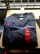 *Champion Size: M Navy Jumper