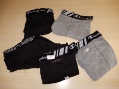 *Five Size: XL Men's Boxers