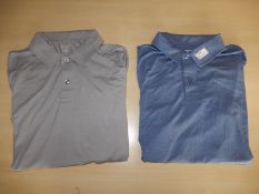 *32° Cool Size: M Short Sleeve Polo Shirt 2pk