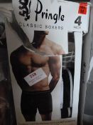 *Pringle Classic Boxers Size: M 2pk