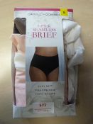 *Seamless Briefs Size: S 5pk