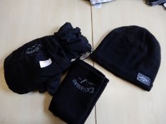 *Calloway Weather Series Knitted Gift Set; Beanie,