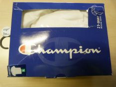 *Champion White Round Neck Tops Size: XL 2pk