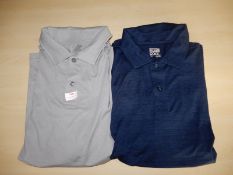*32° Cool Size: M Short Sleeve Polo Shirt 2pk