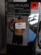 *Kalvin Clein Underwear Size: M 3pk
