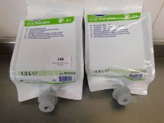 * 2x Stat Plus Hand Dishashing Liquid pouches for dispenser