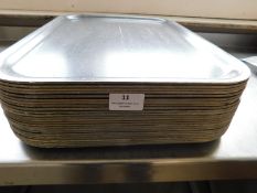 * 24 x Trays Black Grey