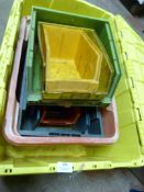 *Quantity of Plastic Storage Bins and Boxes