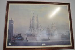 Framed Print of The William Lee, Humber Dock, Hull