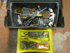 Toolbox with Quantity of Tools and Fittings