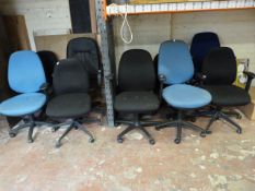 *Ten Office Chairs