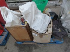 Pallet of Assorted Plumbing Fittings, Door Furniture, etc.