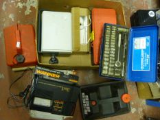Box Including 3-in1 Pressure Gauge, Toolboxes, Pet