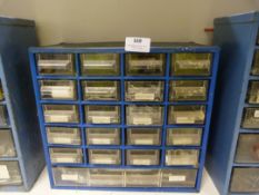 Set of Storage Drawer with Assorted Nails, Screws