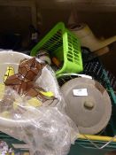 Bird Feeders, Watering Can, Assorted Garden Tools