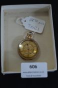 Ladies Continental 14ct Gold Pocket Watch