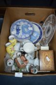 China Wall Plates, Ornaments, etc.