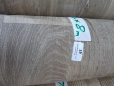Roll of Wood Effect Lino 4x8m