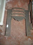 Antique Cast Iron Fireplace Grate