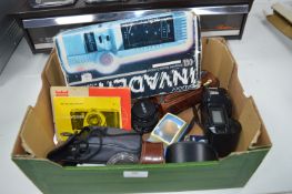 Cameras, Accessories and Invader Computer Game