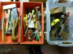 Toolbox of Assorted Tools, and a Box of Tools Incl
