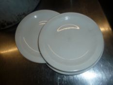 *white saucers x 75 approx.