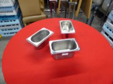 *gastronomes x12, lids x 3 180w x 100d