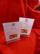 *acrylic POS stands - various sizes - approx. 30+ items