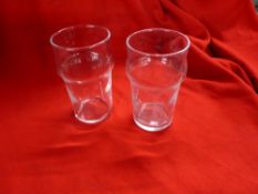 *nonec half pint glasses x 12