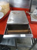 *S/S knock out drawer