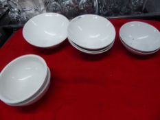 *salad bowls - various sized x 8