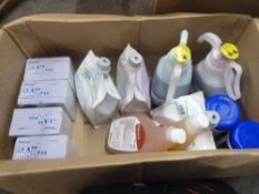 *selection of cleaning products - D10, D2.3 H41, D9 and sanitising wipes