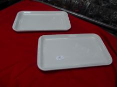 *rectangular plates x 14 380w x 220d
