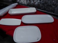 *selection of plates x 10 - including large platter plates