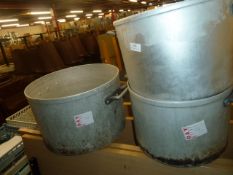 *large cooking pans x 3