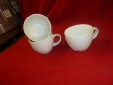 *white coffee cups - approx. 14