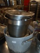 *S/S pans and bows x 6