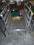 *S/S pot wash rack tray rack with 4 shelves