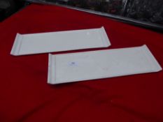 *rectangular plates x 19