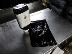 *Belgian chocolate sauce x 5 and drinking chocolate powder 1kg x 9