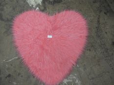 *Pink Heart Rug