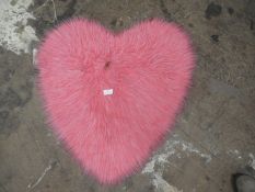 *Pink Heart Rug